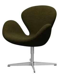 3320 Svanen i læder af Arne Jacobsen<Fritz Hansen Best
