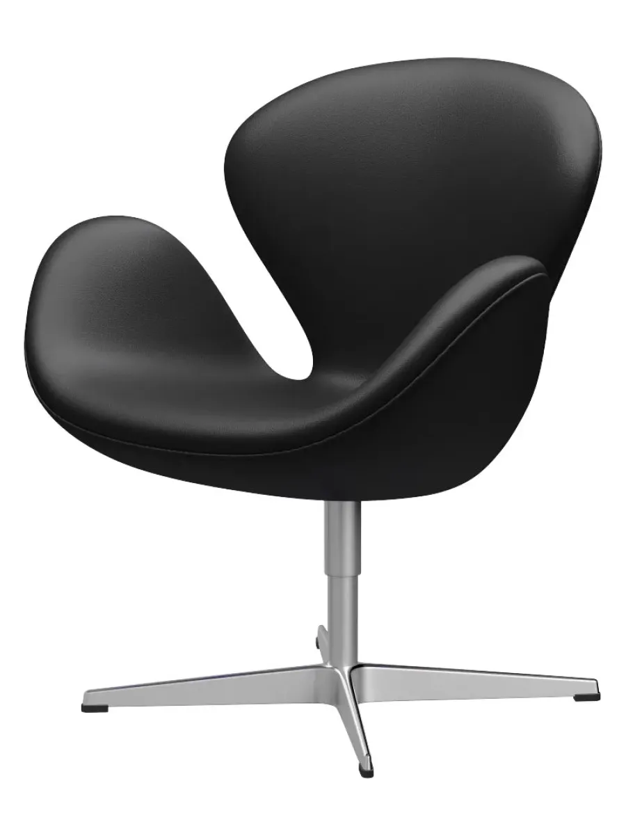 3320 Svanen i læder af Arne Jacobsen<Fritz Hansen Best