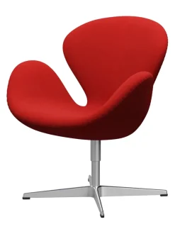 3320 Svanen i læder af Arne Jacobsen<Fritz Hansen Best