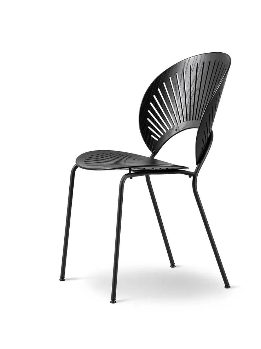 3398 Trinidad Stol, sort ask af Nanna Ditzel<Fredericia Furniture