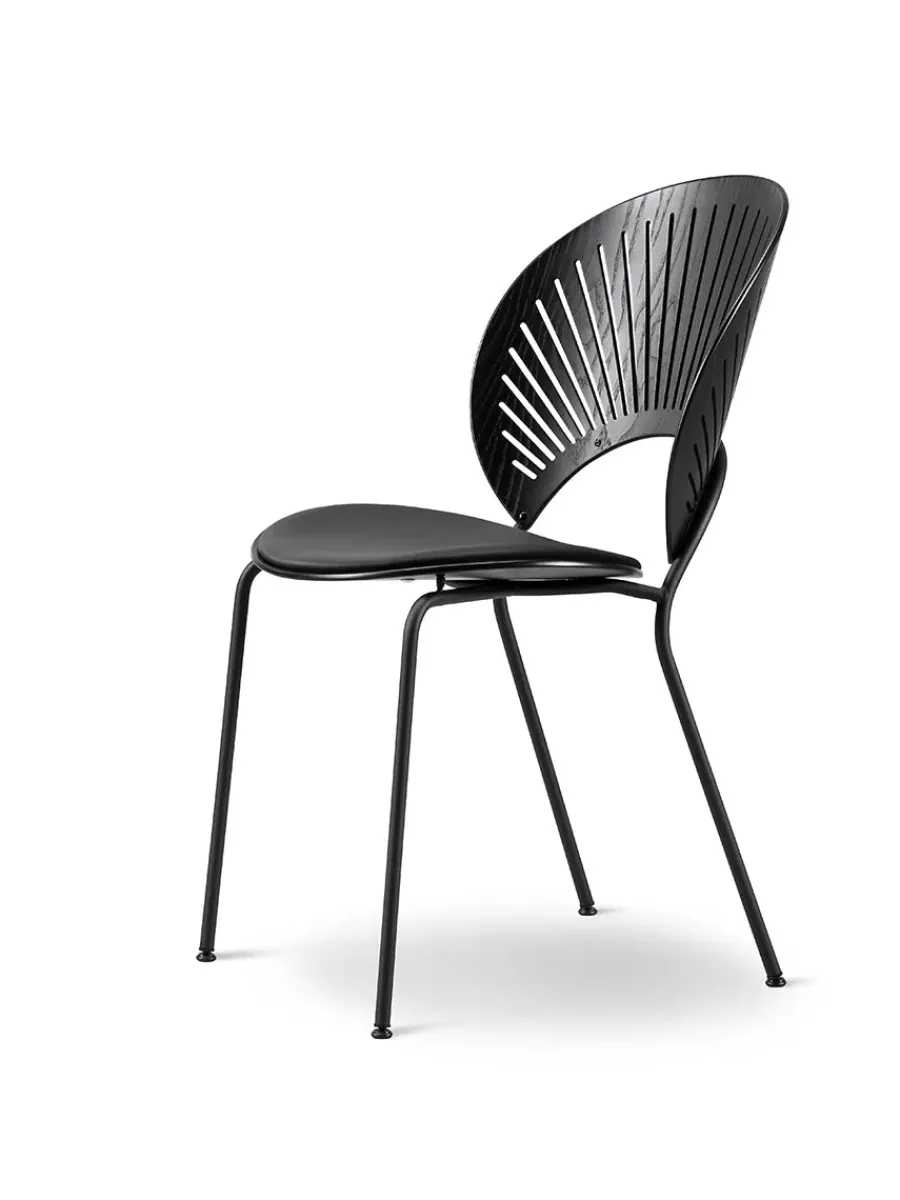 3396 Trinidad Stol, sort ask/omni 301 af Nanna Ditzel<Fredericia Furniture Sale