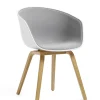 About a Chair AAC22 forsidepolstret, hvid skal fra<HAY Sale