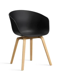 About a Chair AAC22 forsidepolstret, hvid skal fra<HAY Sale