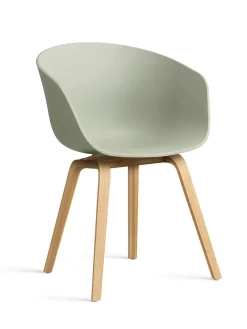 About a Chair AAC22 forsidepolstret, hvid skal fra<HAY Sale