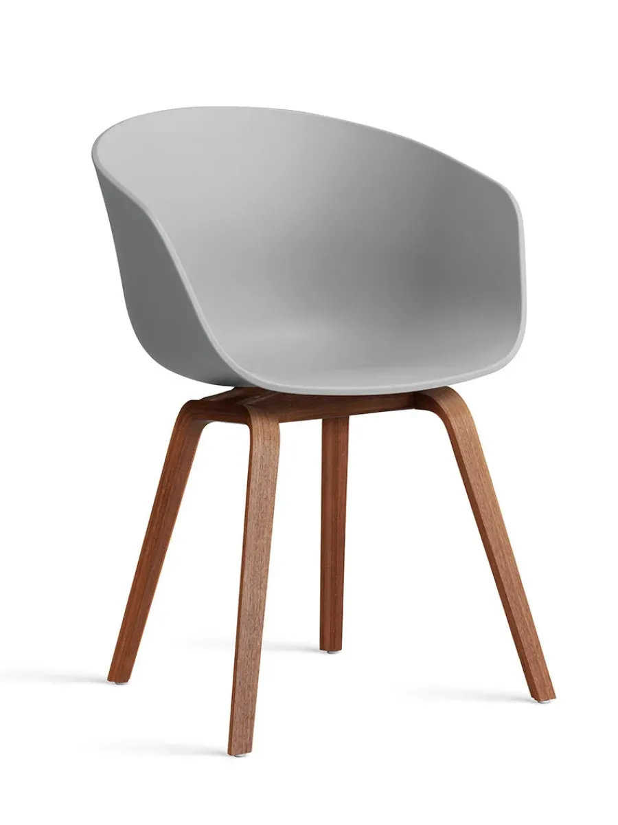 About a Chair AAC22 forsidepolstret, hvid skal fra<HAY Sale