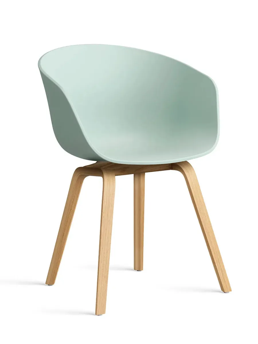 About a Chair AAC22 forsidepolstret, hvid skal fra<HAY Sale