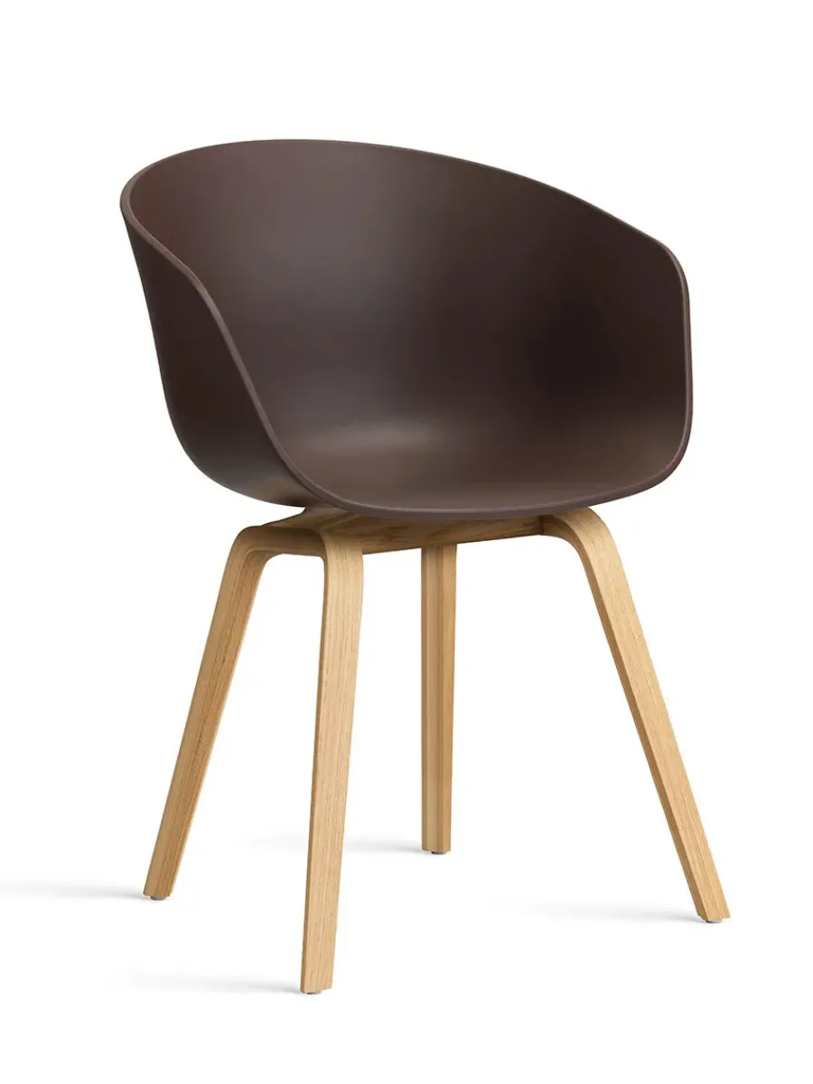 About a Chair AAC22 forsidepolstret, hvid skal fra<HAY Sale