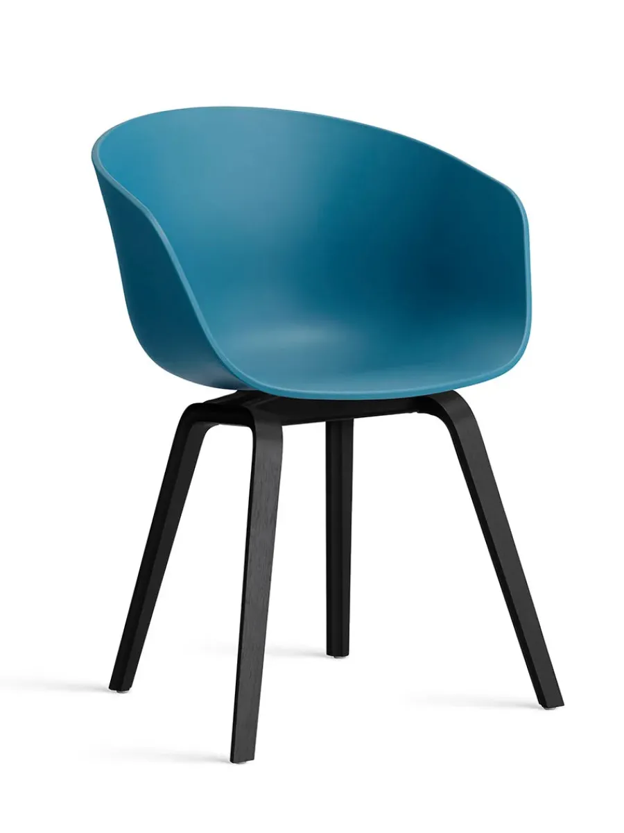 About a Chair AAC22 forsidepolstret, hvid skal fra<HAY Sale