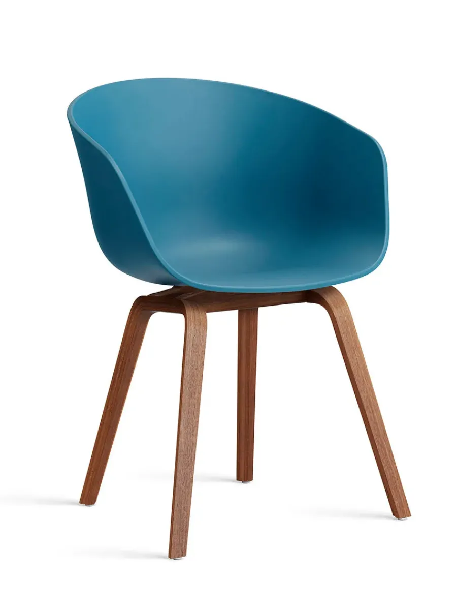 About a Chair AAC22 forsidepolstret, hvid skal fra<HAY Sale