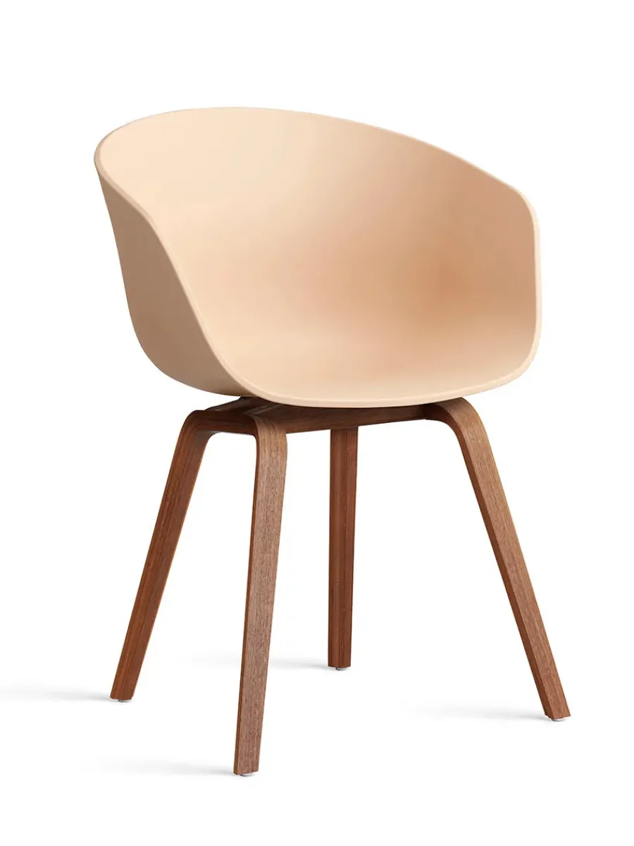 About a Chair AAC22 forsidepolstret, hvid skal fra<HAY Sale