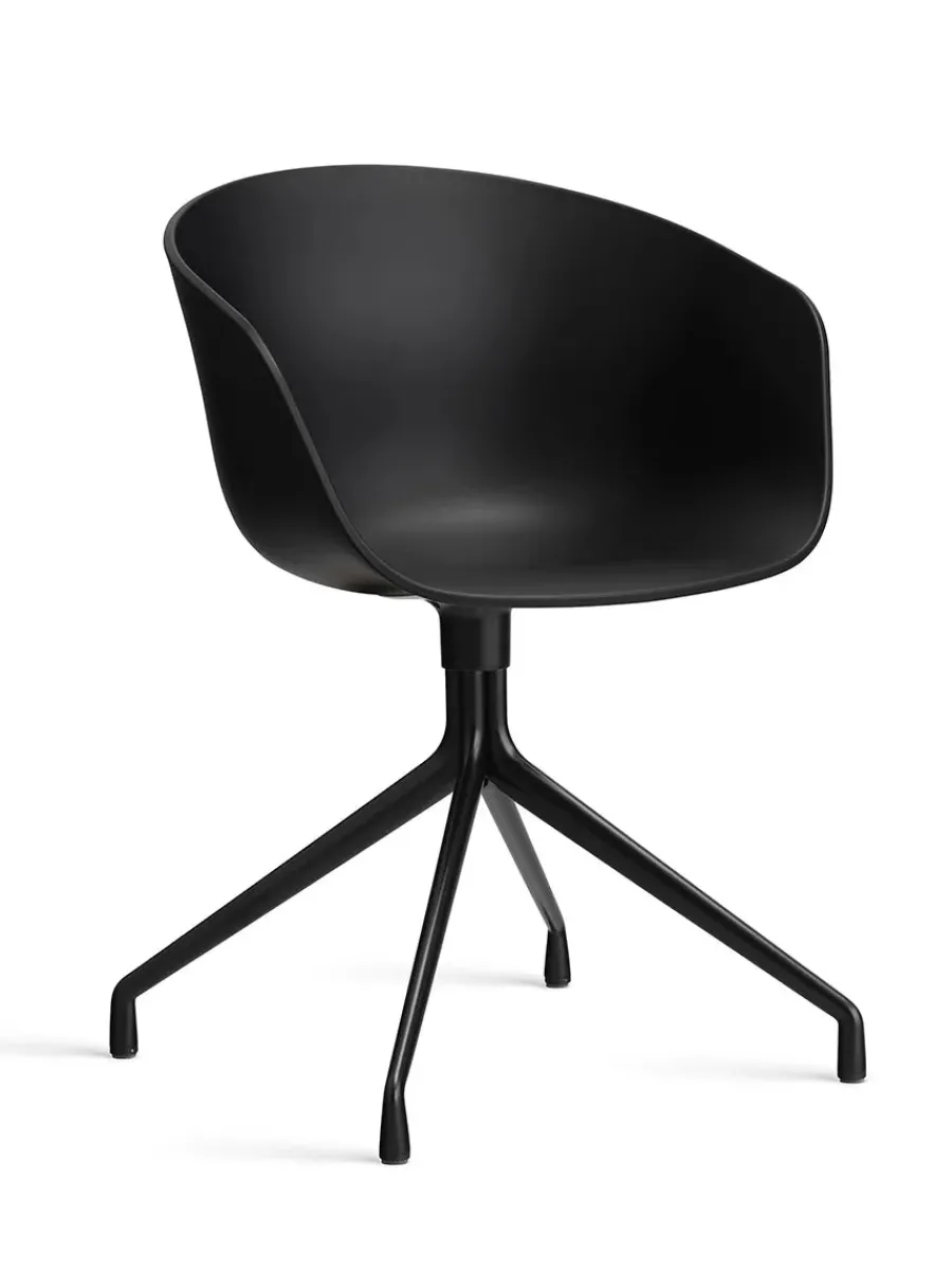 About a Chair AAC52 Forsidepolstret, sort skal fra<HAY Hot