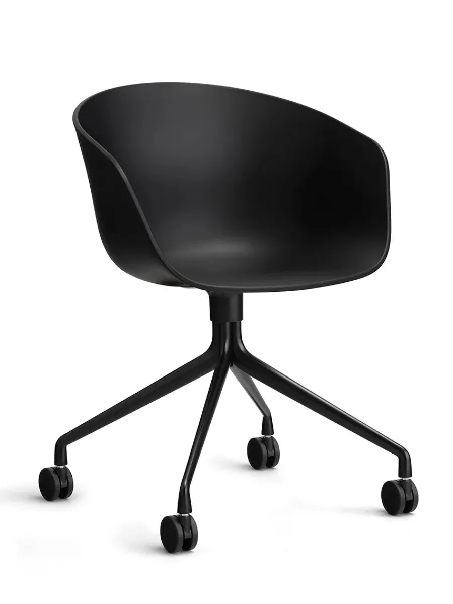 About a Chair AAC52 Forsidepolstret, sort skal fra<HAY Hot