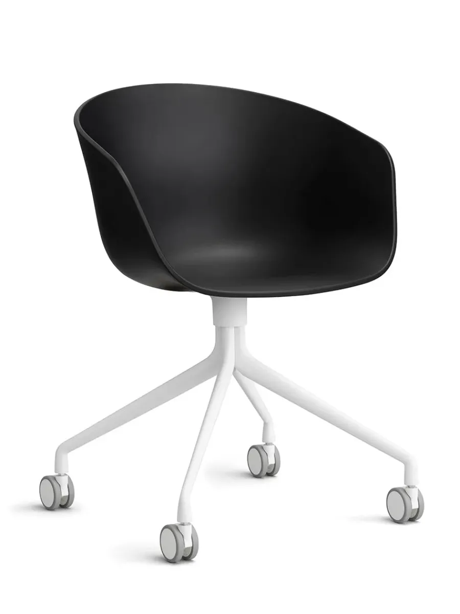 About a Chair AAC52 Forsidepolstret, sort skal fra<HAY Hot