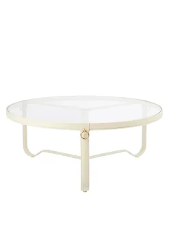 Adnet Coffee Table Ø100 cm, cream fra<GUBI