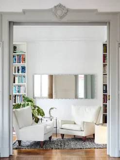 Adnet Wall Mirror 70 x 180 cm, cream fra<GUBI Sale