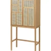 Air Cabinet, oak/cane fra<Design House Stockholm Outlet