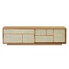 Air Sideboard Low, oak/cane fra<Design House Stockholm New