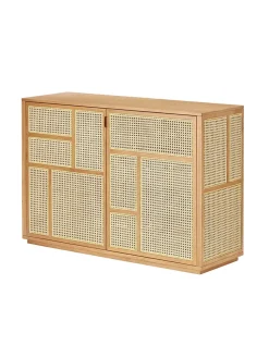 Air Sideboard, oak/cane fra<Design House Stockholm Best