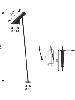 AJ Garden Pullert, høj fra<Louis Poulsen Online