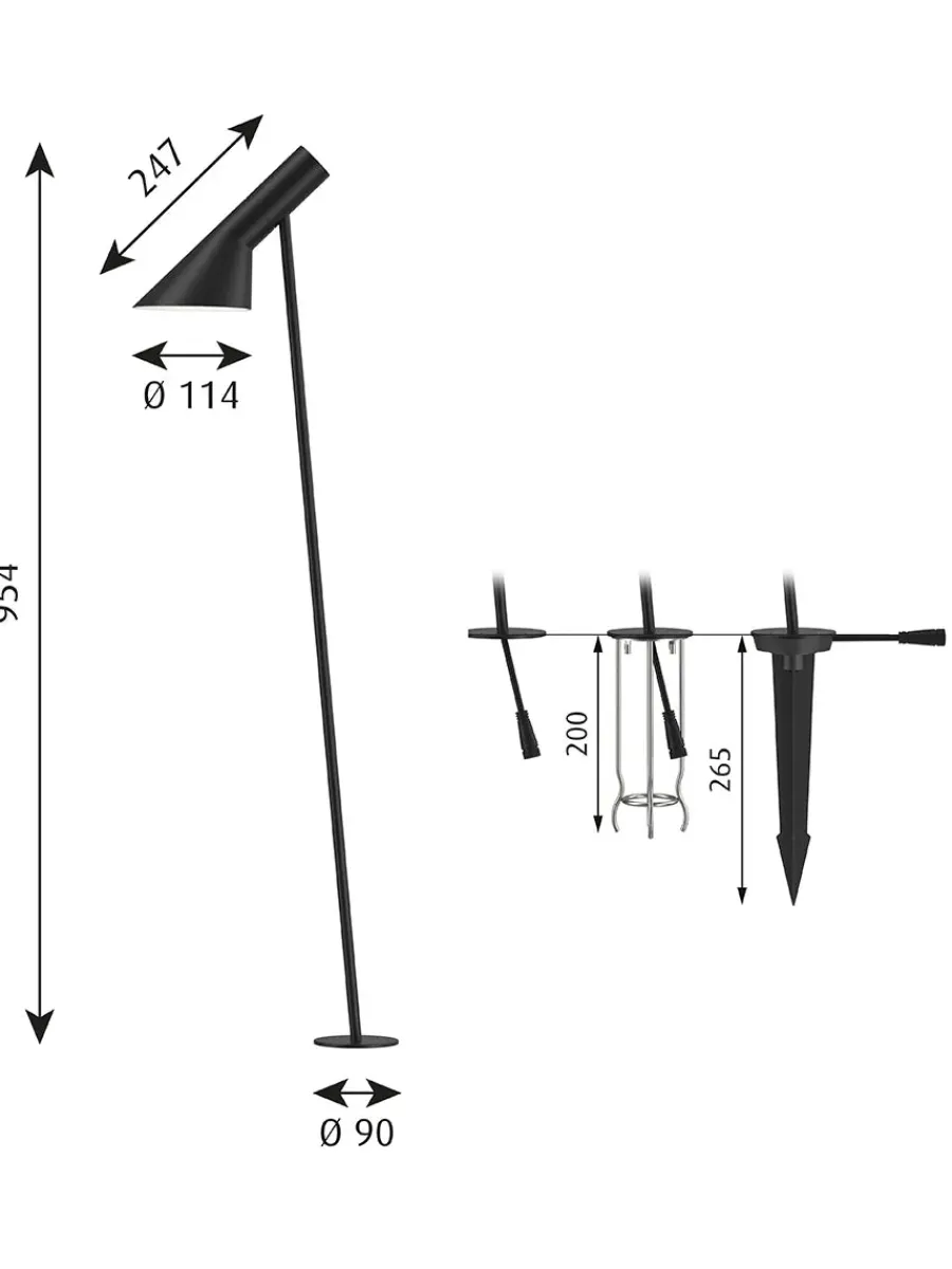 AJ Garden Pullert, høj fra<Louis Poulsen Online
