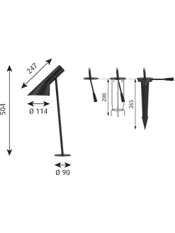 AJ Garden Pullert, lav fra<Louis Poulsen Outlet