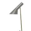 AJ Mini Table Lamp, grey/brass af Arne Jacobsen<Louis Poulsen Best