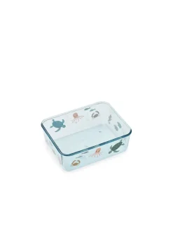 Ako Tritan Snack Box, sea creature/sandy fra<Liewood