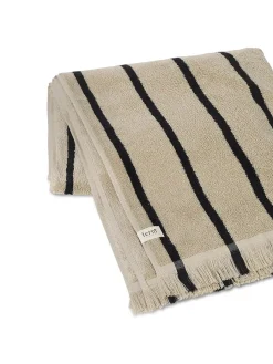 Alee Hand Towel, sand/black fra<Ferm Living Best