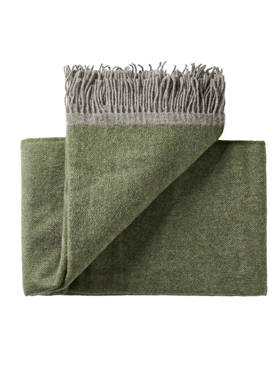 Alrø Plaid, pine forrest fra<Silkeborg Uldspinderi Clearance