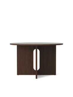 Androgyne Dining Table Ø120 natural oak, sand sten fra<Audo Copenhagen Hot