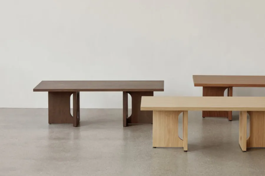 Androgyne Lounge Table, Wood fra<Audo Copenhagen Best