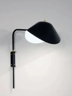 Antony Small Wall Bedside Lamp af Serge Mouille<Editions Serge Mouille New