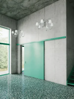 Apollo Chandelier 745, hvid opalglas fra<HAY Best