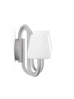 Apollo Wall Sconce, hvid opalglas fra<HAY Best