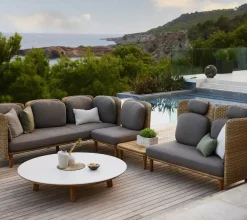 Arch 3-pers. Sofa m. lav arm/ryg fra<Cane-line Sale