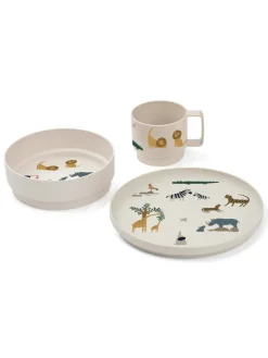 Archi Tableware Set, All together/Sandy fra<Liewood Online