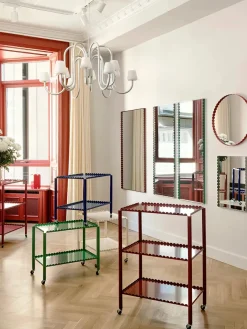 Arcs Mirror Rectangle S, mirrored fra<HAY