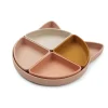 Arne ruminddelt tallerken, Cat rose multi mix fra<Liewood