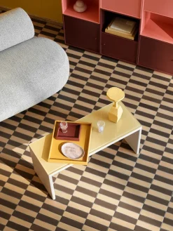 Arrange Trays TRSET1, amber/acacia fra<Montana Best