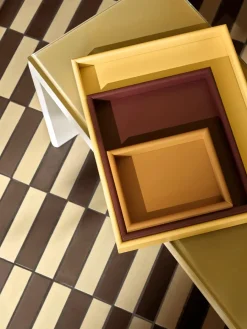 Arrange Trays TRSET1, ruby/masala fra<Montana Hot