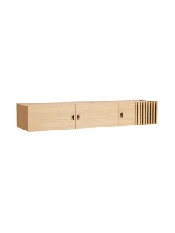 Array Low Sideboard, wall-mounted fra<Woud Best