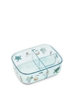 Arthur Tritan Lunch Box, sea creature/sandy fra<Liewood Online