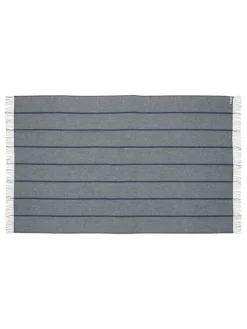 Askø Plaid, dark grey fra<Silkeborg Uldspinderi Outlet