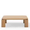 Atlas Sofabord 820x820, Natural Oak fra<New Works New