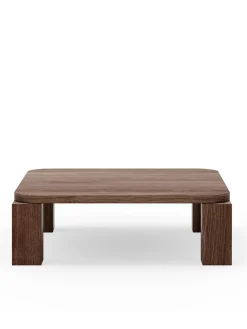 Atlas Sofabord 820x820, Natural Oak fra<New Works New