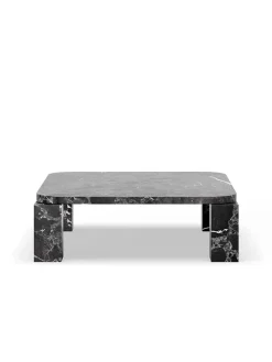 Atlas Sofabord 820x820, Unfilled Travertine fra<New Works Hot