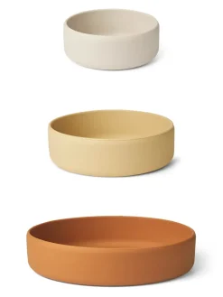 Audrey skålsæt, safari multi mix fra<Liewood New