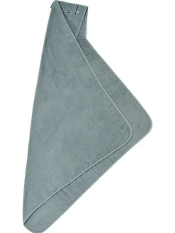 Augusta juniorhåndkæde med hætte, blue fog fra<Liewood Online