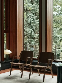 AX HM11 Stol, mørkbejdset eg fra<&Tradition