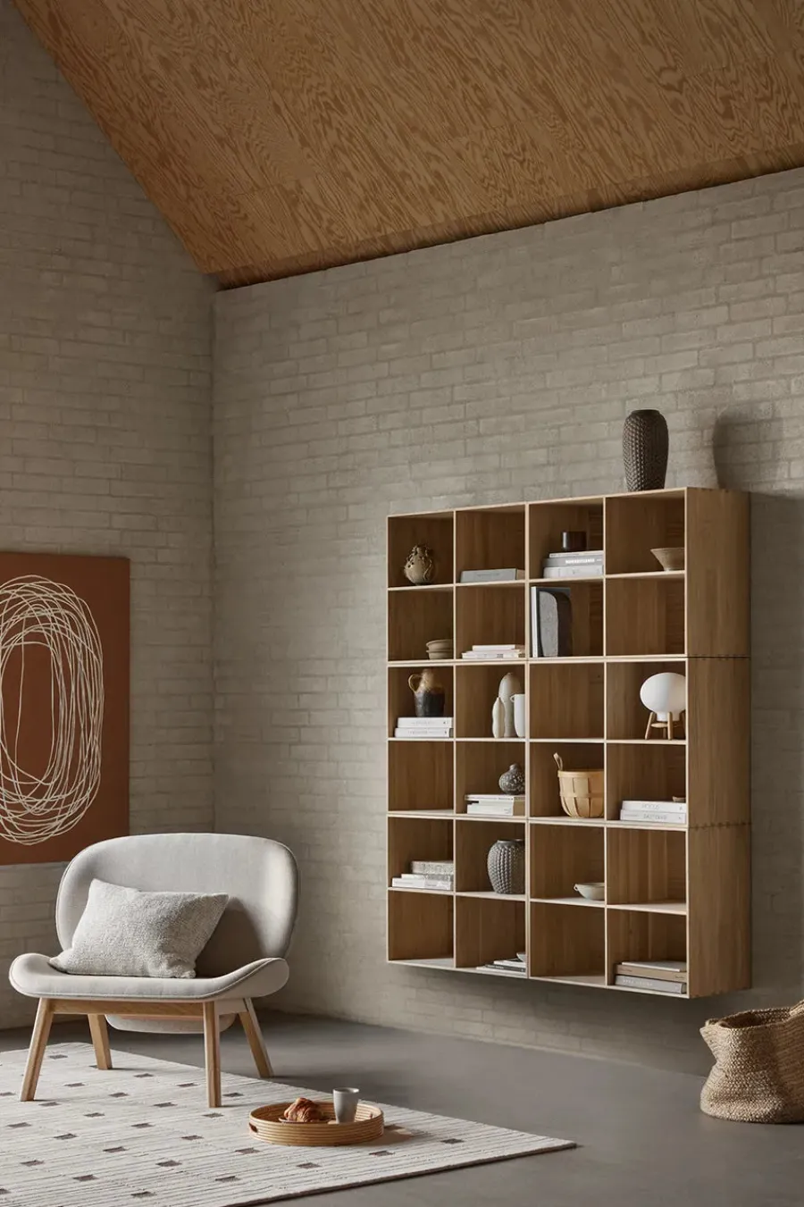 B98 Bogkasse, 54 x 72 cm af Mogens Koch<FDB Møbler New